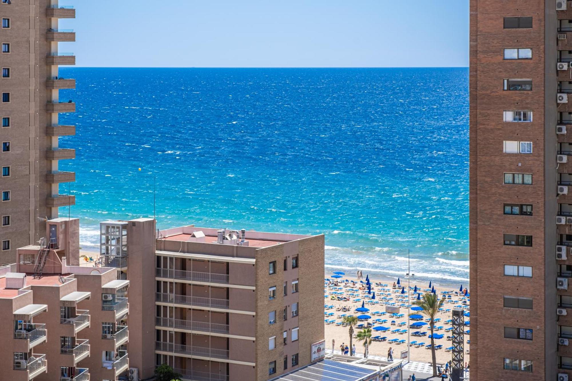 Los Caballos 12-C Levante Beach Benidorm Bagian luar foto
