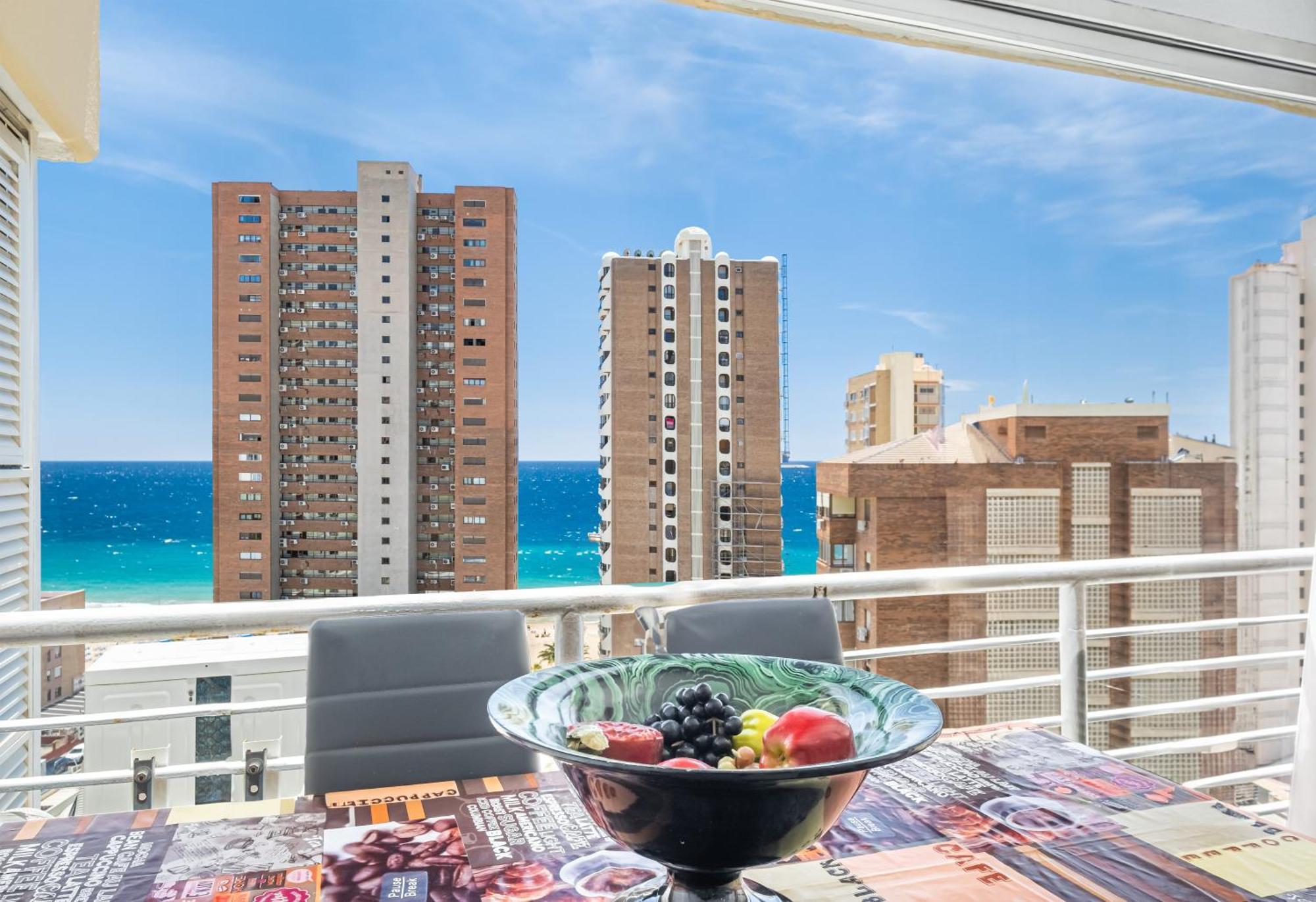 Los Caballos 12-C Levante Beach Benidorm Bagian luar foto