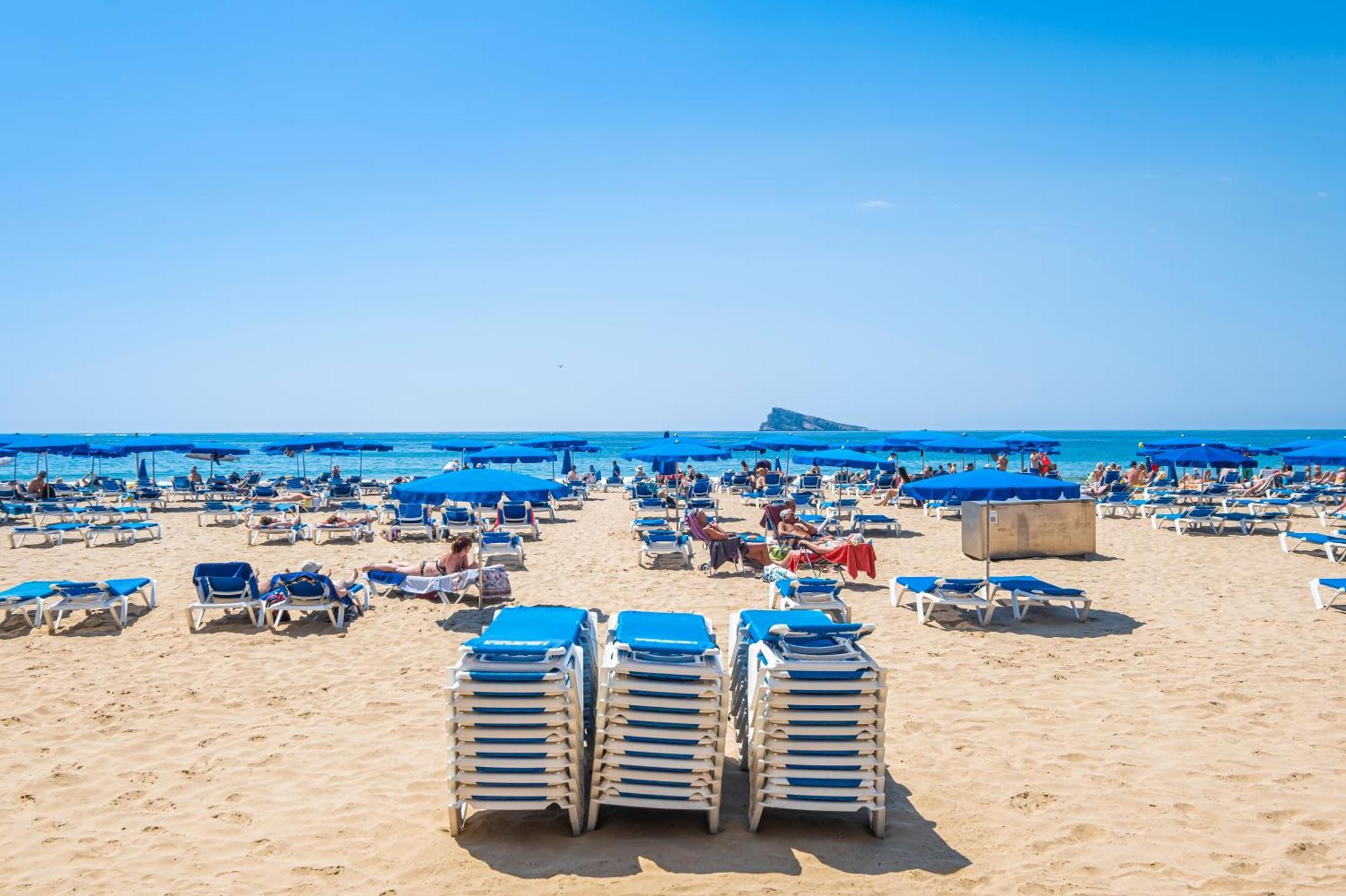 Los Caballos 12-C Levante Beach Benidorm Bagian luar foto