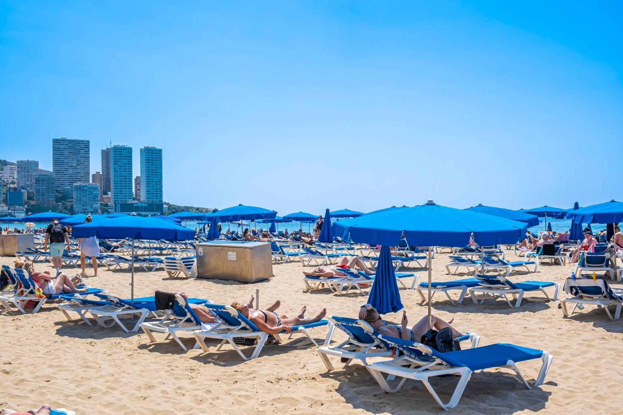 Los Caballos 12-C Levante Beach Benidorm Bagian luar foto