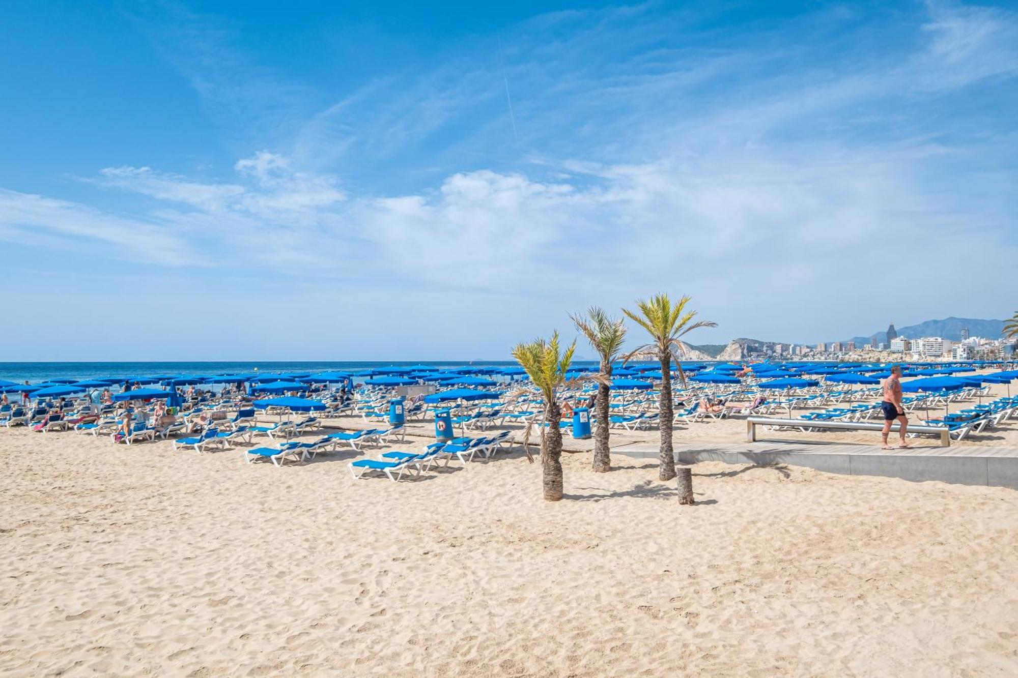 Los Caballos 12-C Levante Beach Benidorm Bagian luar foto